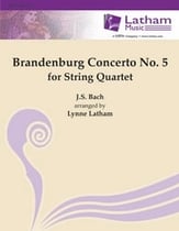 BRANDENBURG CONCERTO #5 PARTS cover